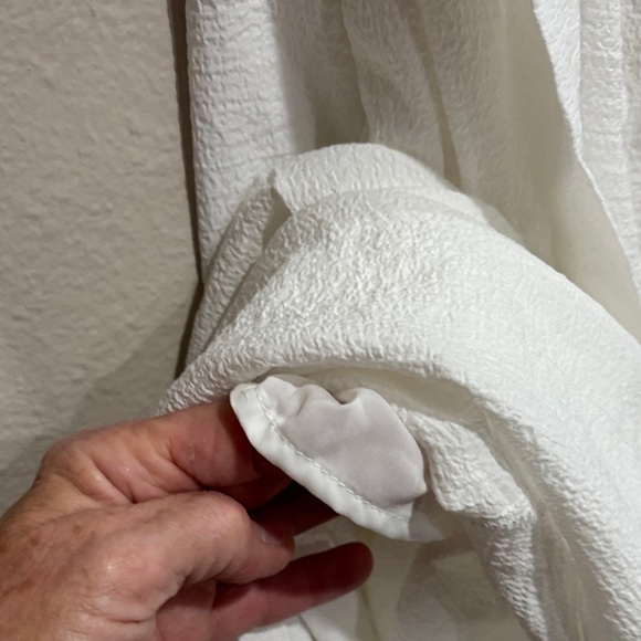 SHEIN White Strapless Belted Dress - Picture 2 of 4